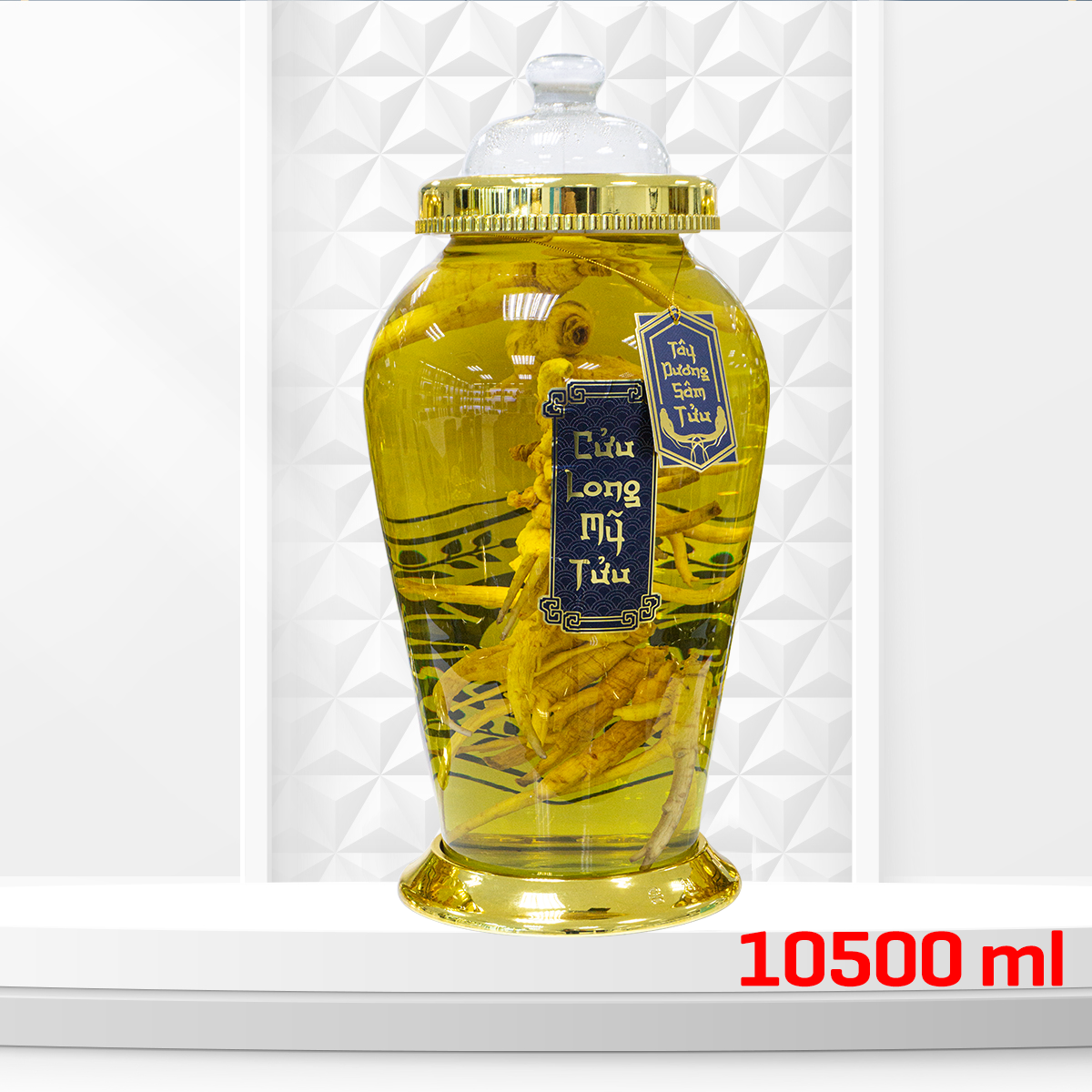 TÂY DƯƠNG SÂM TỬU - Bình thủy tinh Hàn Quốc 10.5 Lít.1