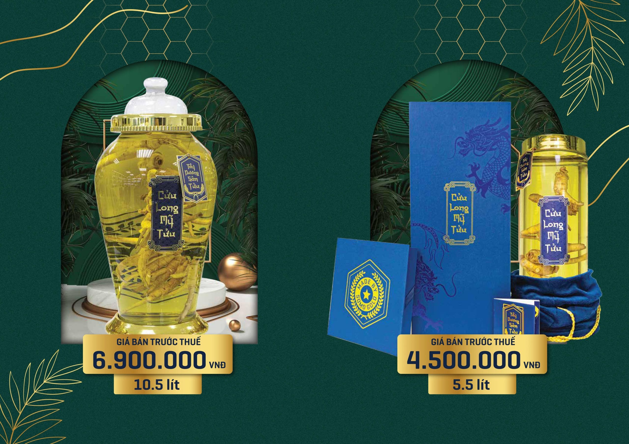 Tây dương sâm tửu 10.5l